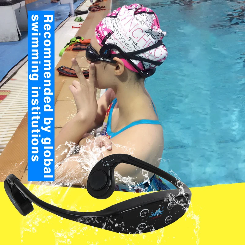 Casque de natation à conduction Sophia étanche, communication en temps réel, casque de natation sans fil pour nageur