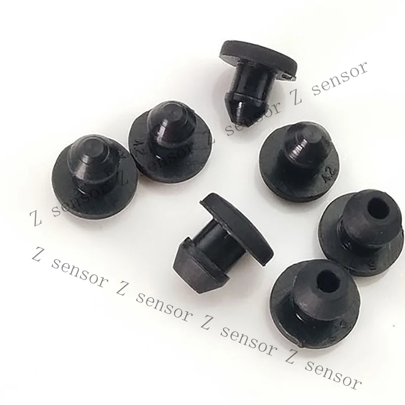Z+ Black Snap-On Hole Plug Silicone Rubber Blanking Seal Bung Pipe Tube 2.5-50.6mm