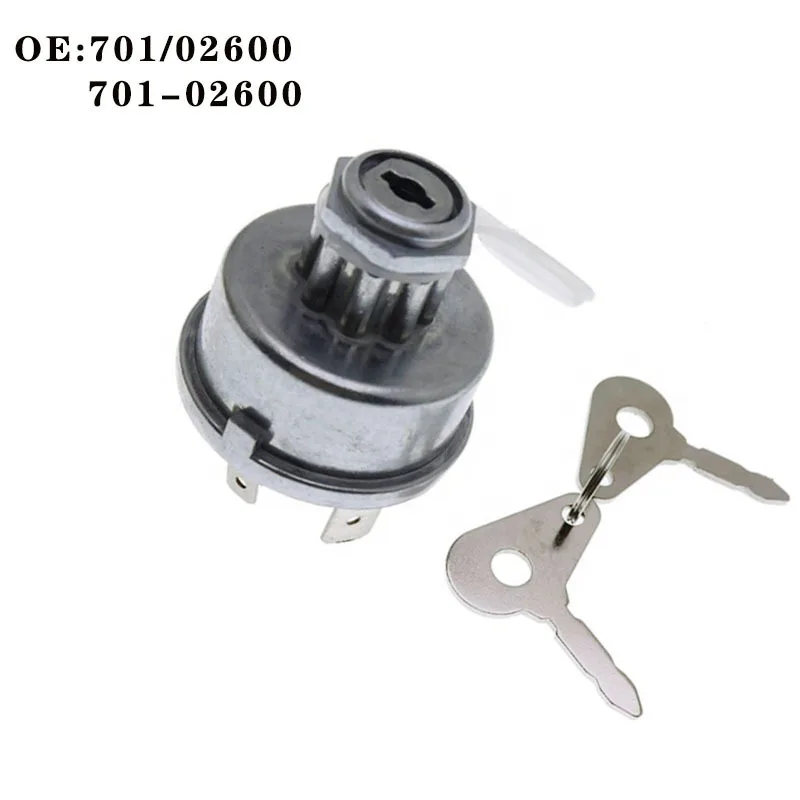 Ignition switch 701/02600 70102600 701-02600 For JCB backhoe loader start switch 70102600