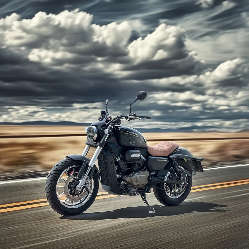 Classic Cruise 300cc SRV 300 Motorcycle 4-Stroke Engine 72v Voltage Comfortable Riding with Quick Acceleration Freedom Adventure