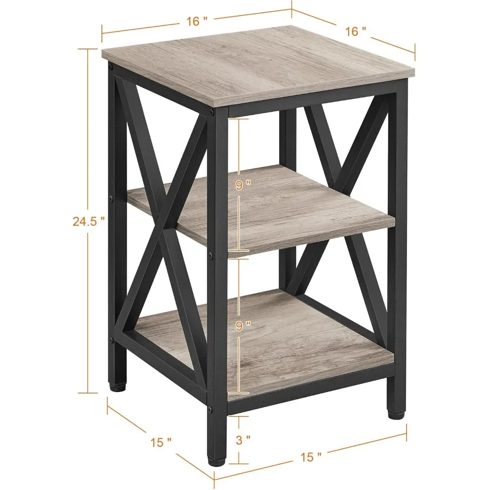 4 Stück Wohnzimmer Tisch garnituren-inklusive TV-Ständer mit Stauraum, Lift-Top-Couch tisch mit Körben, 2 Set End Beistell tisch