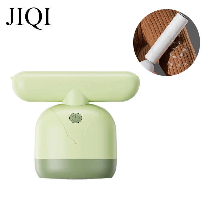 JIQI Electric USB Charging Fabric Shaver Depilator Fluff Cotton Balls Clothes Lint Pellet Cut Fuzz Machine Hair Remover Roller