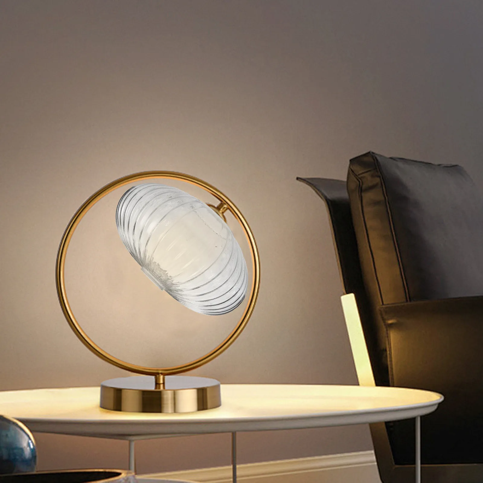 clear-ribbed-ceiling-light-cover-250-x-150cm-flush-mount-globe-glass-shade-replacement-for-pendant-lamp-kitchen-bathroom-living