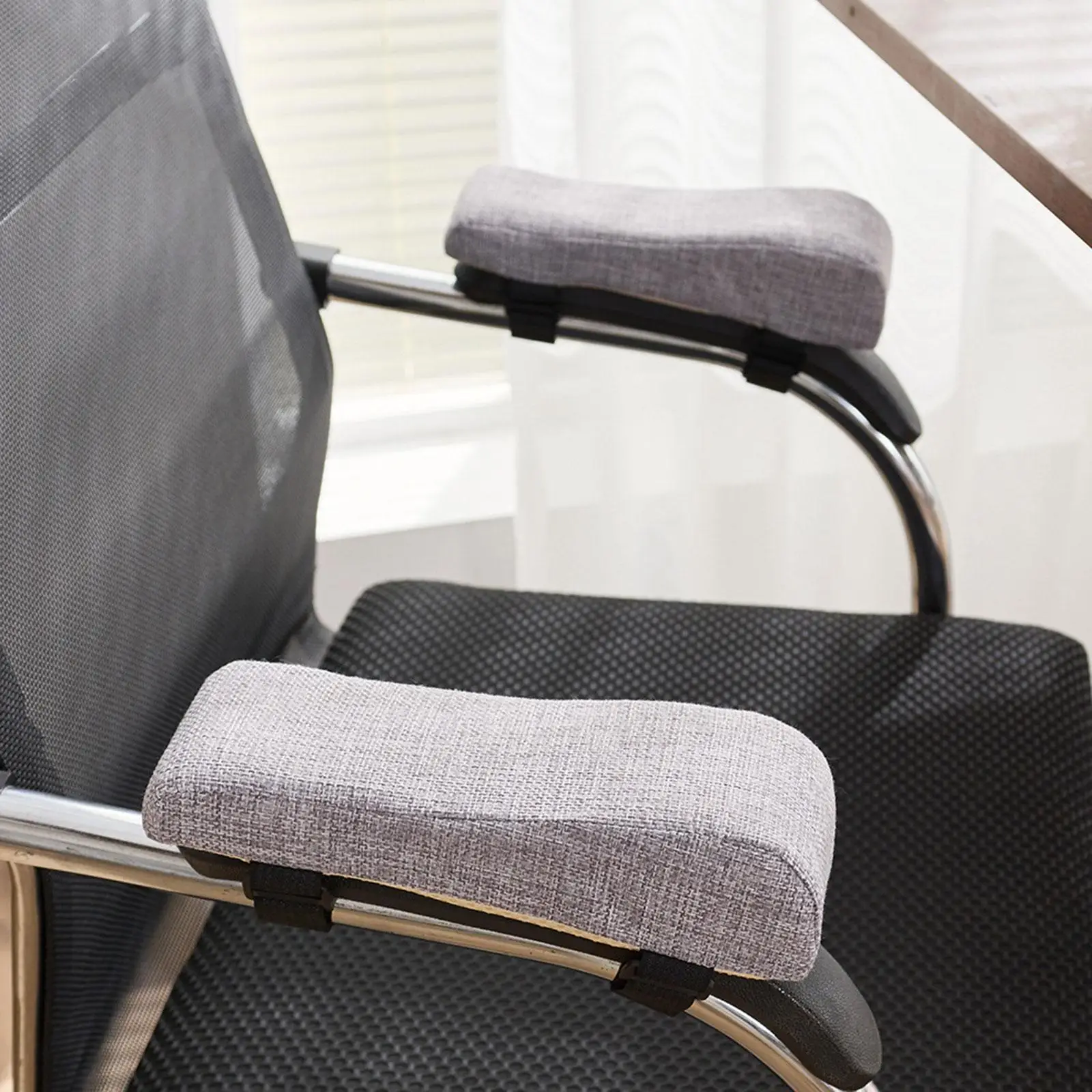 Almofada de Apoio de Braço para Cadeira: Design Ergonômico Aprimorado com Alça, Fácil de Limpar, para Cadeiras de Escritório e Poltronas Reclináveis