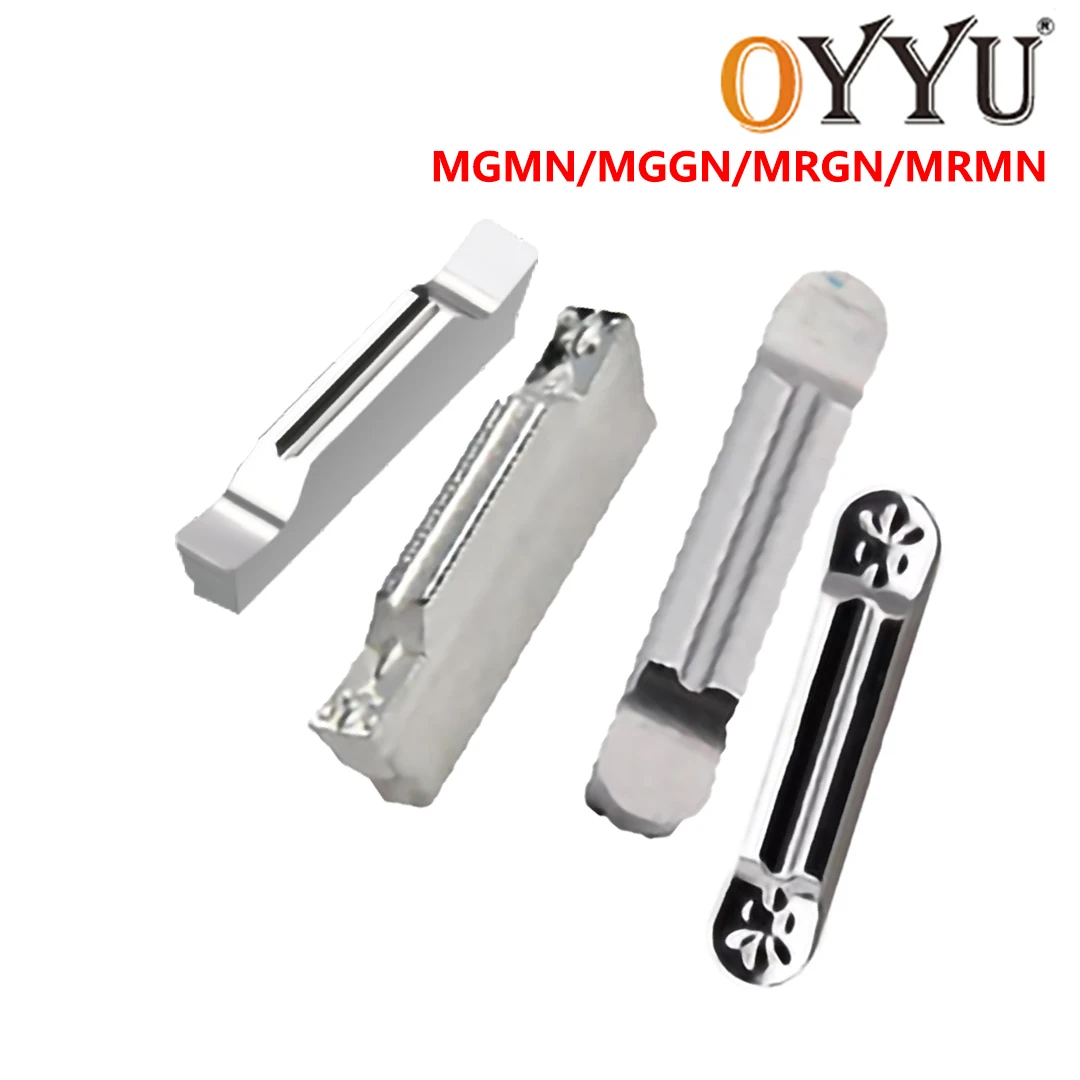 OYYU MGMN MGGN MRGN MRMN 150 200 300 400 500 MGMN400 MGMN500 MGGN200 MRGN300 MRMN200 MRMN300 H01 Grooving Carbide Inserts Tools