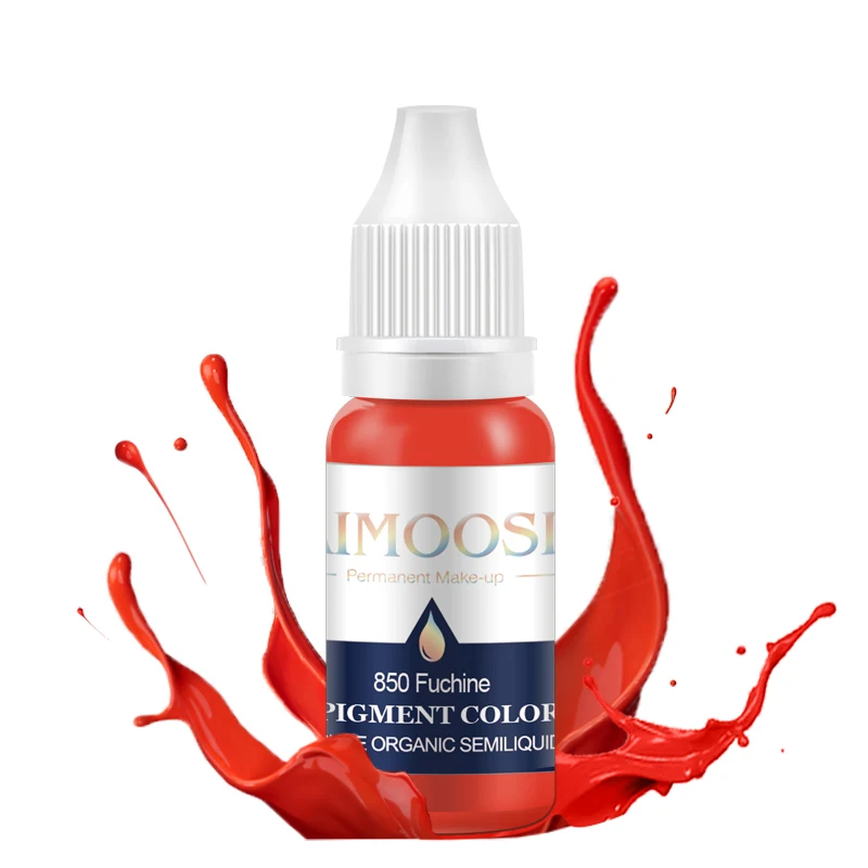 

AIMOOSI 11 цветов, 15 мл, высококачественный пигмент для татуажа губ, профессиональный PMU, для микроблейдинга, полуперманентный макияж, тинт для губ, быстрое окрашивание