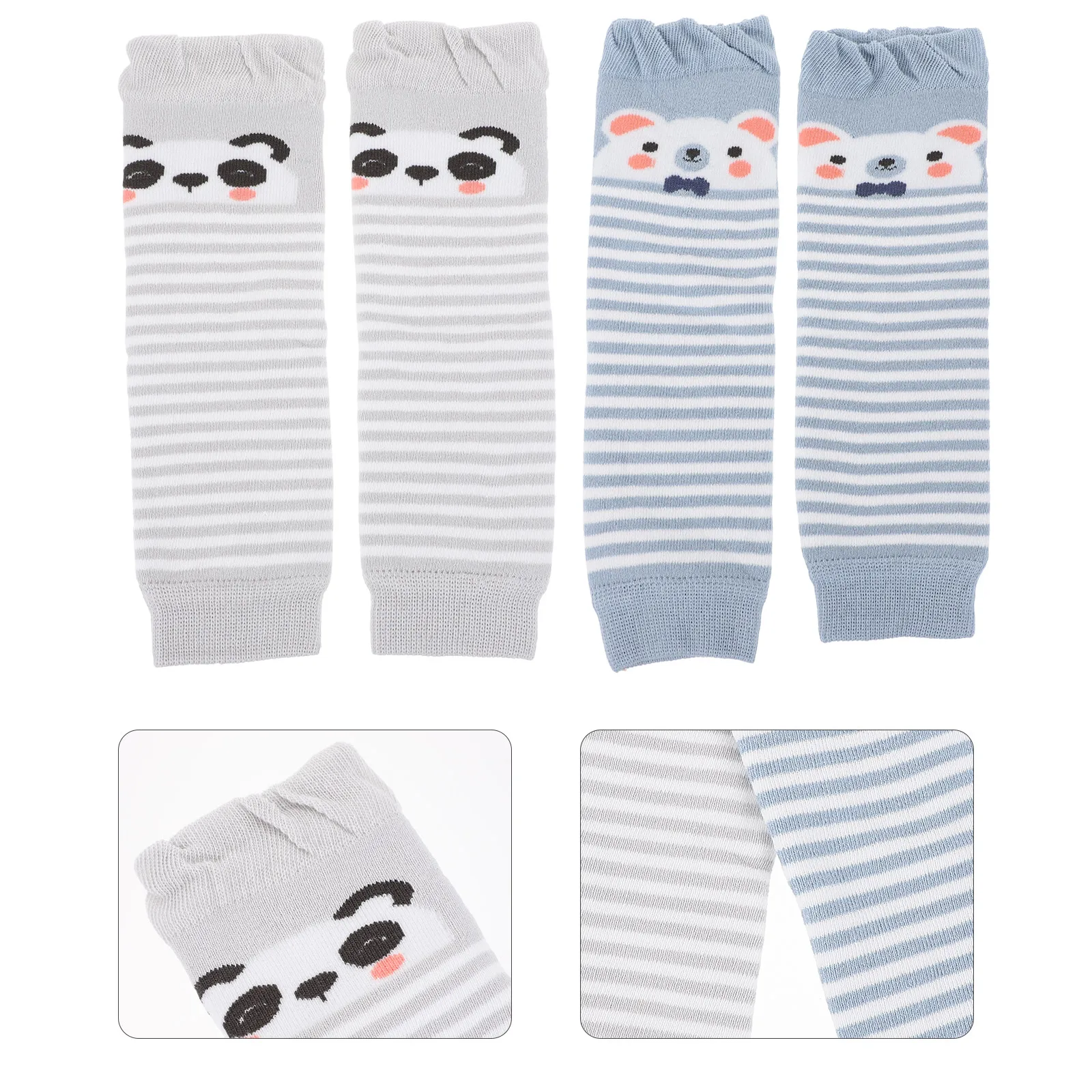 

2 Pairs Children Socks Thickened Cartoon Indoor Tube Boy Warm Keeping Anti slip Floor Sock Soft Material Durable