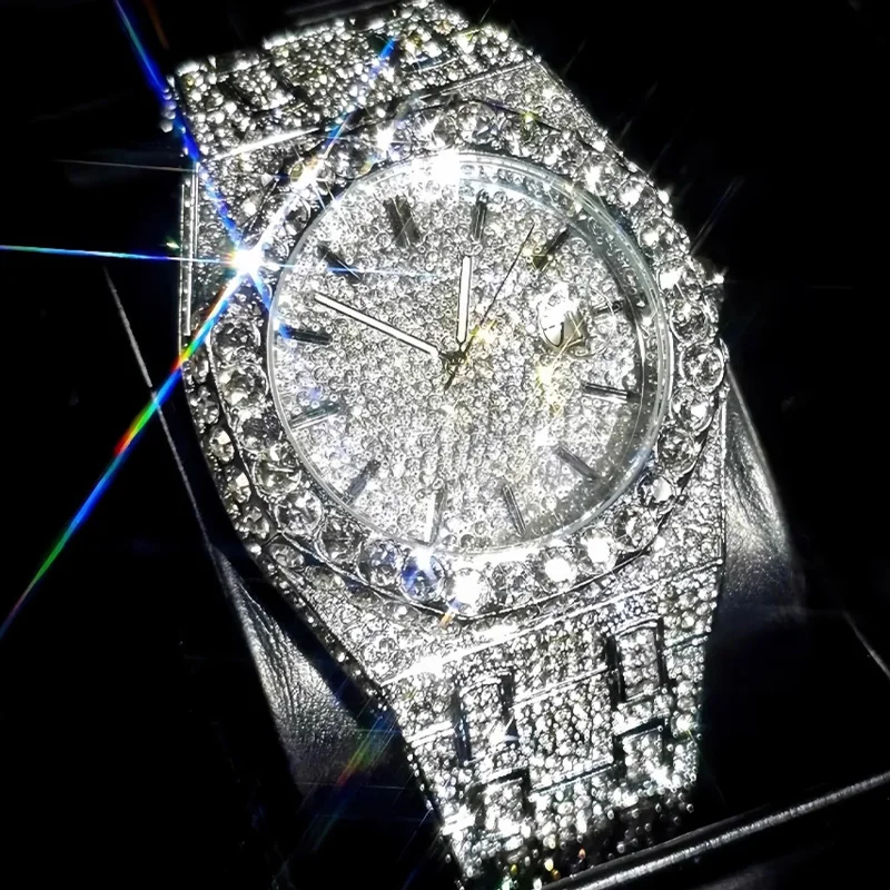 New Fashion Shining Rhinestone Watch Brand Quartz Bracelet Watches Women Zircon Crystal Elegant Wristwatch Clock Friend Gifts