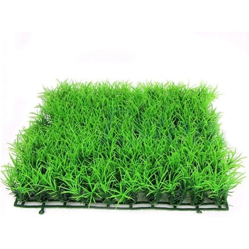 ABS Plastic Grass Simulation Lawn Fish Tank Decoration Environmental Protection Aquarium Decoration Aquarium Supplies