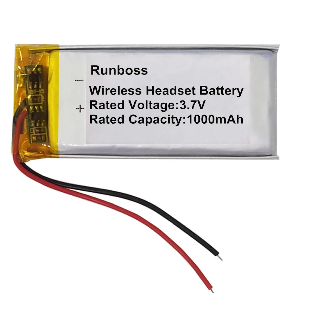 3.7V 1000mAh Wireless Headset Battery for JBL Cardo Scala Rider Freecom 4,Freecom 4X,Freecom 1,Freecom 2