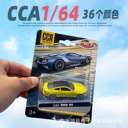 CCA 1:64 Toyota Camry Maserati Kibouli Nissan GT-R Lamborghini Huracan Alloy Car Model Toy Collection Miniature Car Gift Series