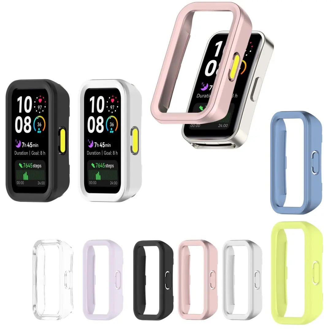 Custodia protettiva per telaio paraurti per PC Custodia protettiva per smartwatch adatta per Huawei Band 8 9 10