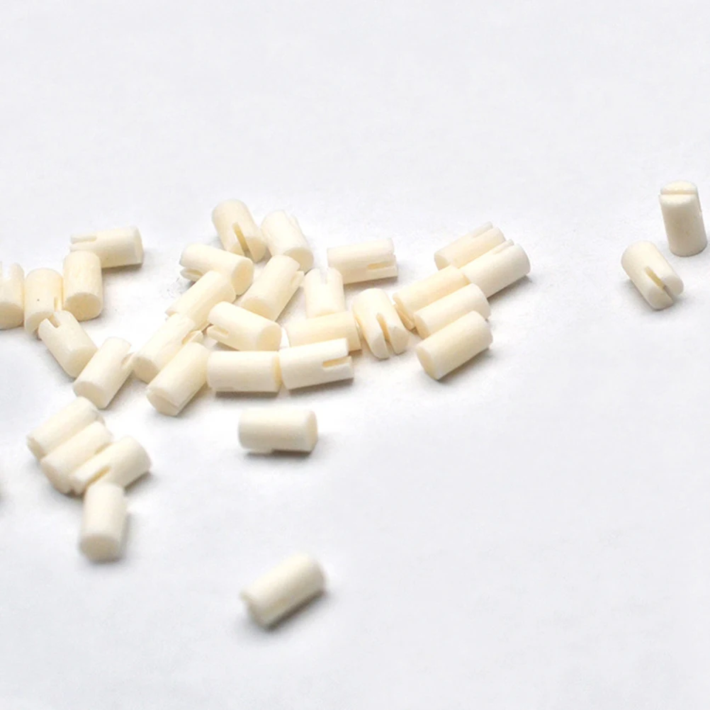 

3pcs Cow Bone String Pillow for Banjo Mandolin Replacement Parts 5th String Nut Accessories White Color