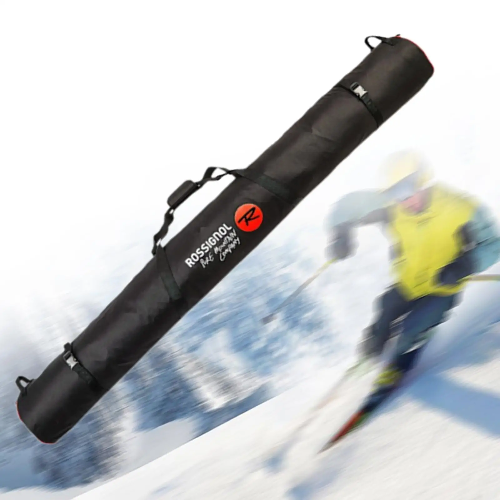 

Padded Ski Storage Bag Ski Case Portable Wear Resistant Protective Bag Shoulder
