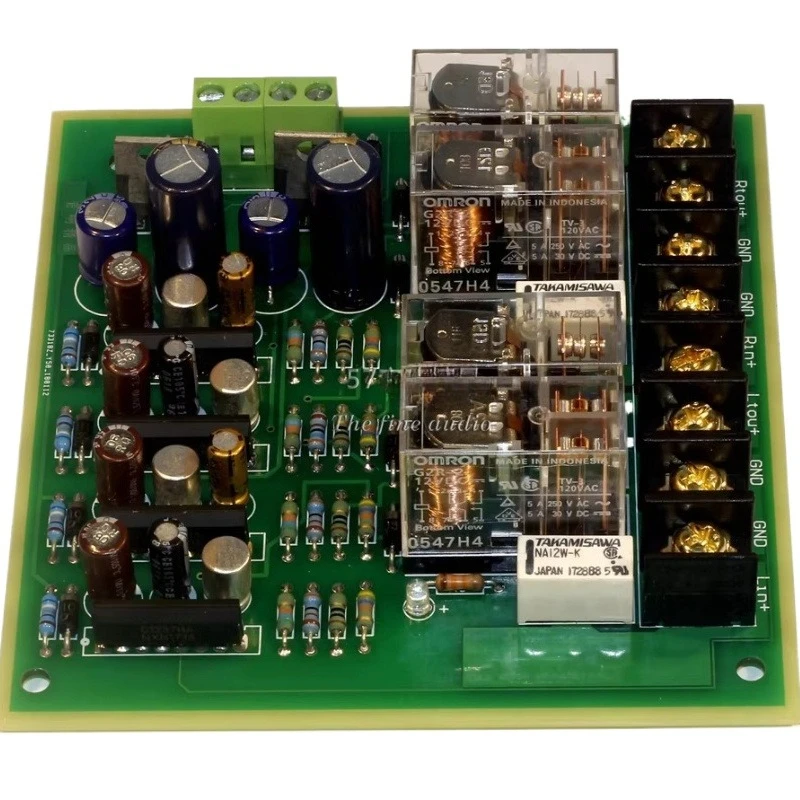 Speaker Protection Board UPC1237 Speaker Six Relays Low Internal Resistance Upgrade Special