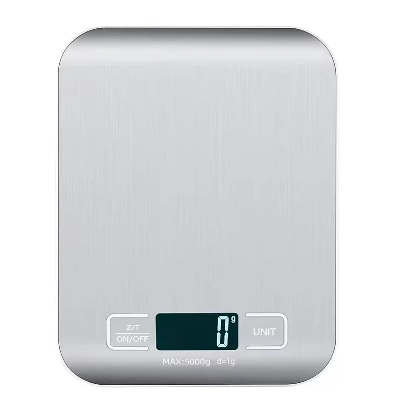 10kg Kitchen Scale,Digital Kitchen Scale with Tare Function, Electronic Coffee Brewing Scale, LCD Display Stainless Steel Screen