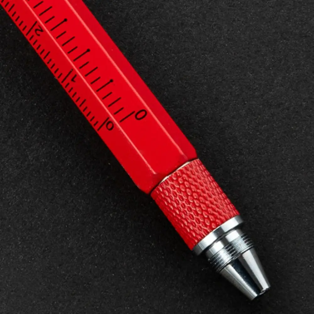 7 in 1 Multi-function Tool Pen Detachable Portable Ballpoint Pen Bottle Opener Phone Stand Mini Cross Screwdriver