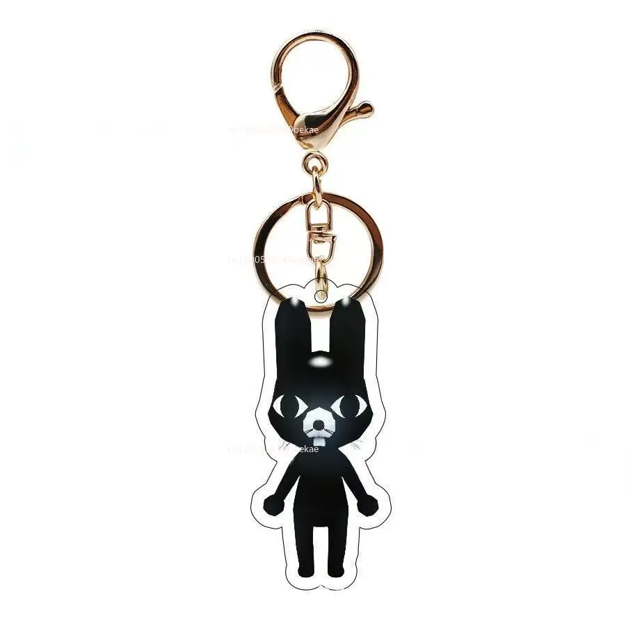 Animal Hospital Pendant Horror Game Animal Hospital Anomaly Cat Dog Penguin Bunny Animal Hospital Keychain Birthday Gifts view 5
