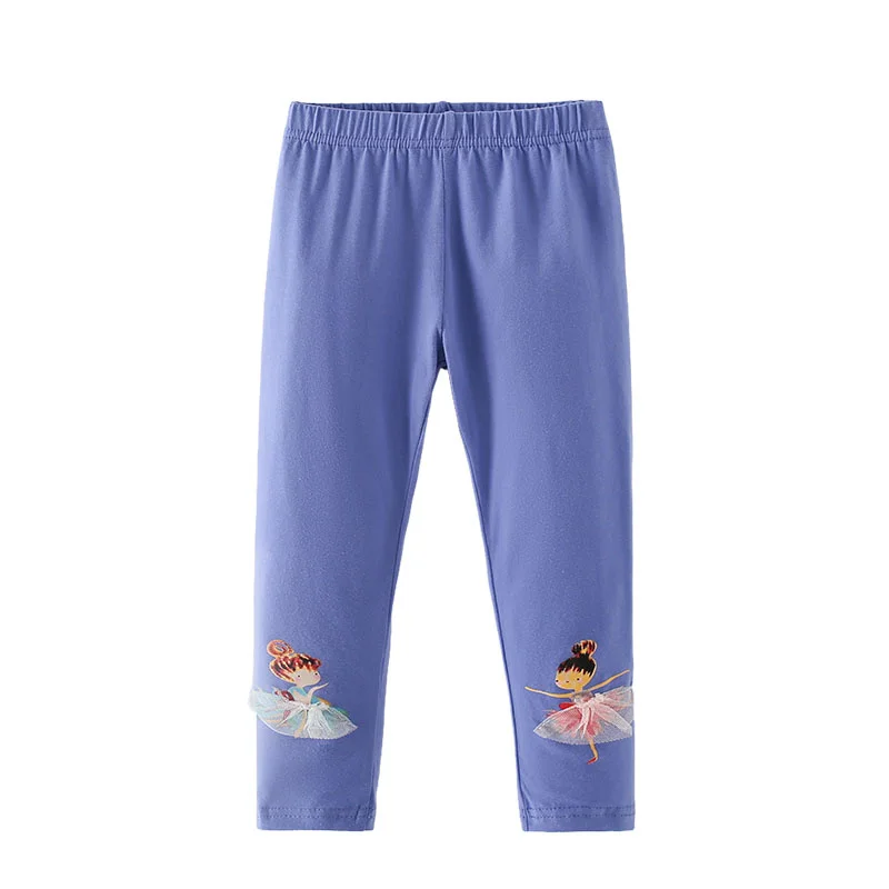 

3-8T Autumn Spring Girls Leggings Pants Dancing Girls Clothing Full Length Pants Fashion Girls Baby Skinny Pencil Pants