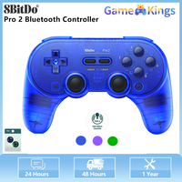 8BitDo Pro2 Bluetooth Controller Gamepad For Nintendo Switch PC,Win10/11,Android,iOS,Steam Deck & Raspberry Hall Effect Joystick