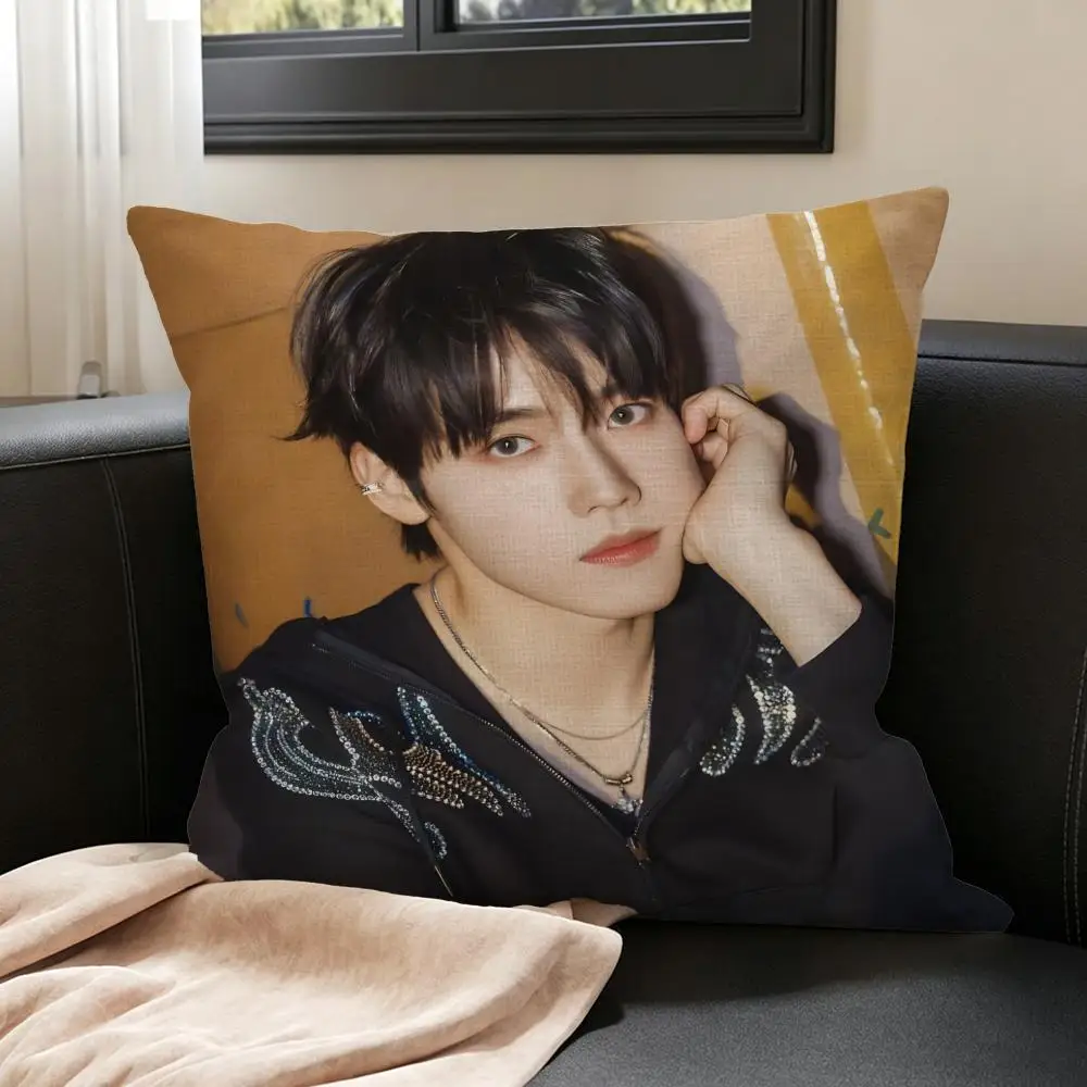 Idol Kimura Masaya Cushion Cover Natural Linen Pillowcase Set, All-in-One Decor for Sofa, Bedroom & Chair