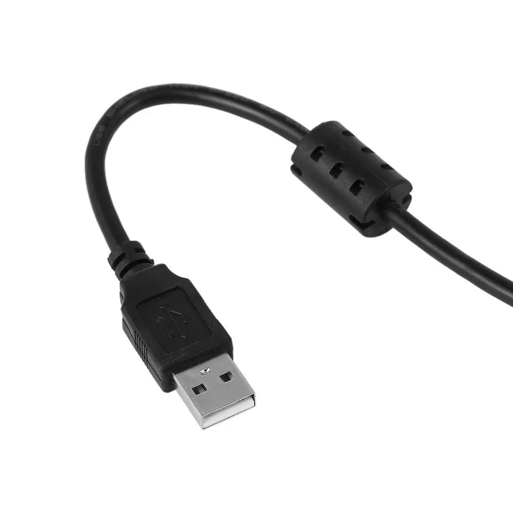 Black 0.6M 1M 1.5M 3M 5M USB 2.0 A Male to A Female Data Sync Charger Extension Cable Cord