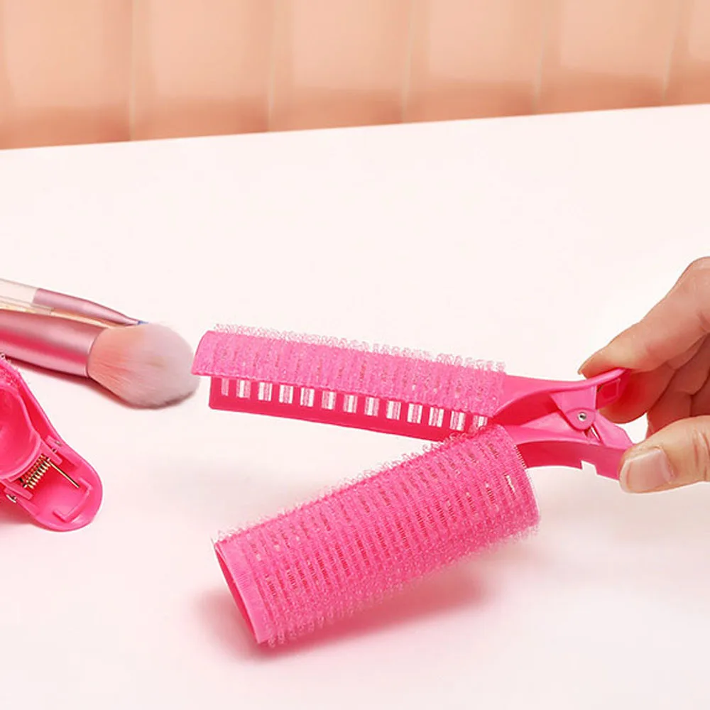 Hair Headband Lazy Curler Self-adhesive Magic DIY Styling Tools Hair Rollers Set Hair root fluffy clip Air bangs curling curler