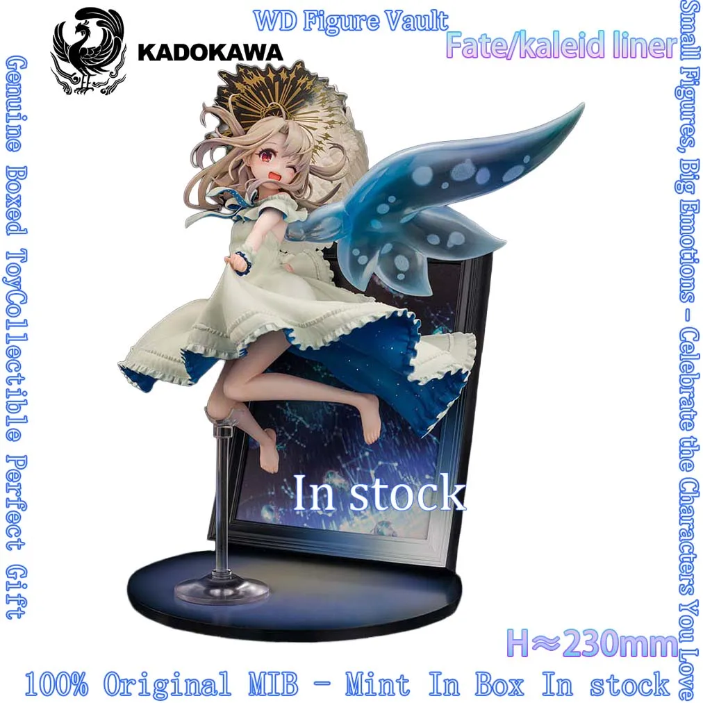 

В наличии: Фигурки KADOKAWA KDcolle Magical Girl Illya, 15-летнее юбилейное издание, аниме-модель, оригинальная игрушка в коробке, подарок