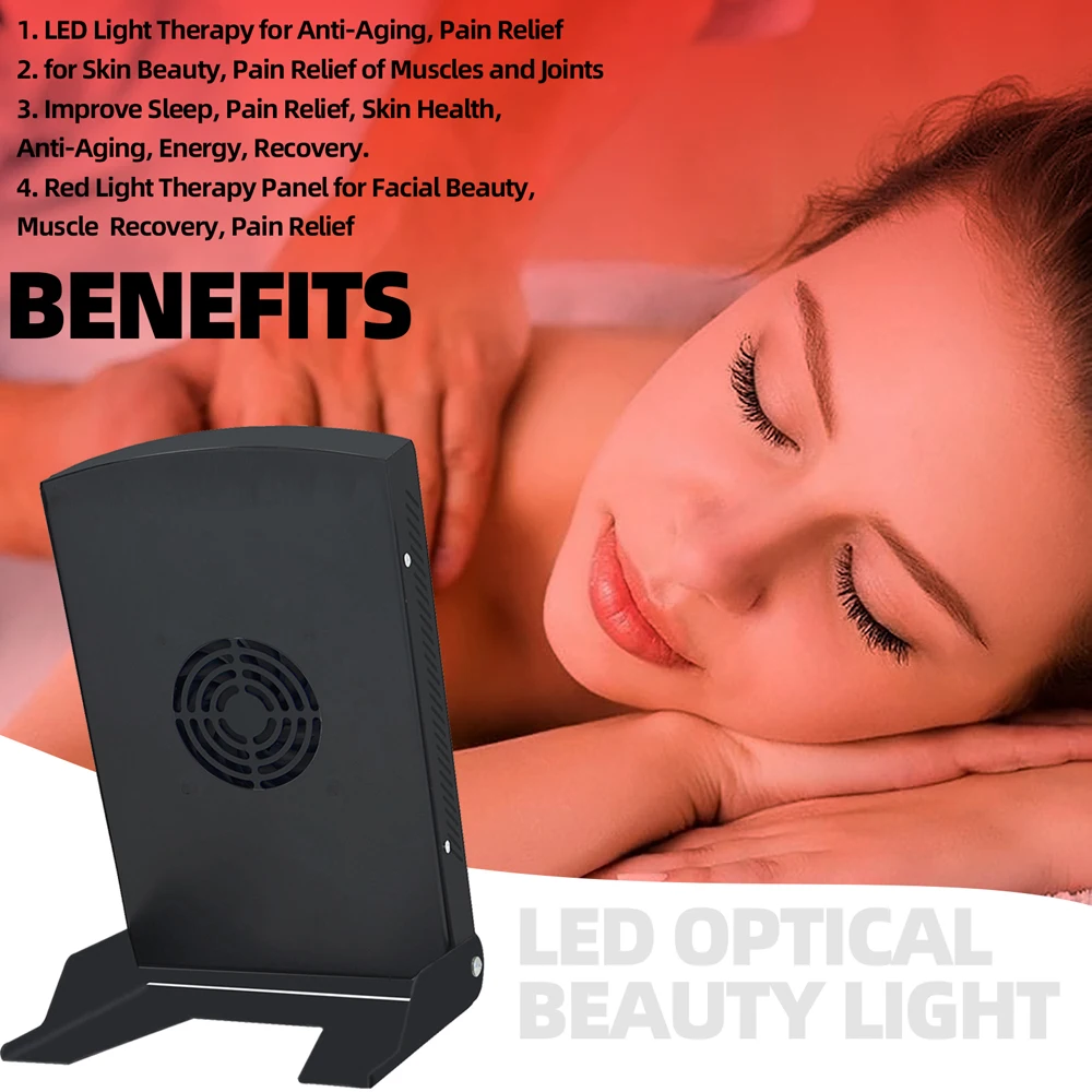 YT-60 อินฟราเรด LED สีแดง Therapy Light 660nm 880nm โคมไฟจับเวลา LED สีแดง Light Therapy สําหรับ Body Pain Relief