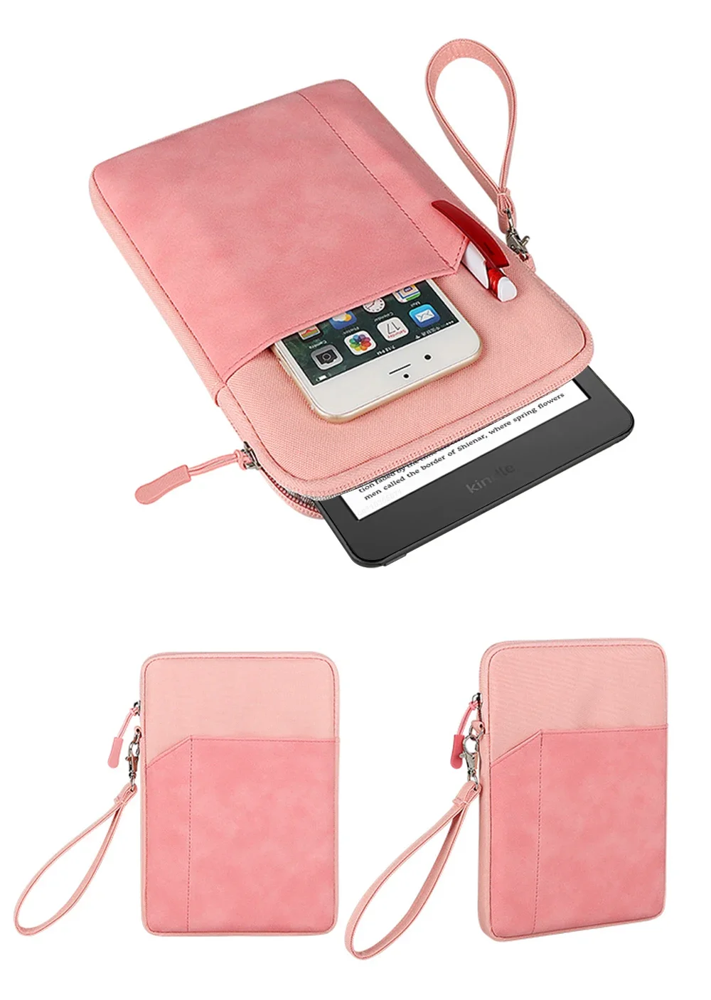 Case For Kindle Paperwhite 2024 12th Generation and Colorsoft 7 Inch Model No. SA569P SA568B E-book Bag Pouch 7”