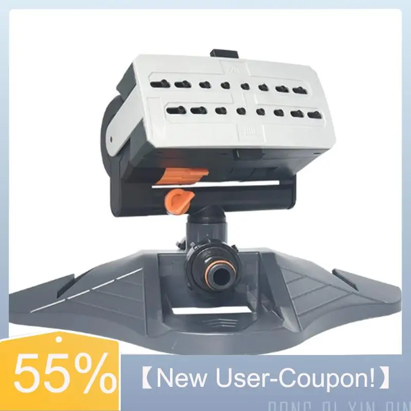 

【Fast Delivery】Adjustable 16 Holes Oscillating Sprinkler Large Coverage Lawn Watering Grass Sprinkler For Outdoor Use Garden