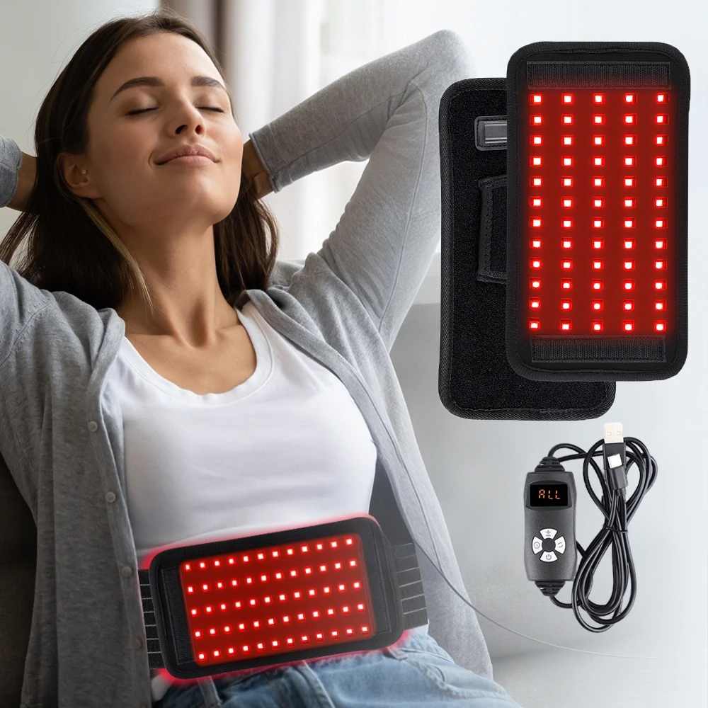 الاستخدام المنزلي لكامل الجسم 660nm 850nm بالقرب من آلة إضاءة الأشعة تحت الحمراء أداة تجميل للعناية بالبشرة
