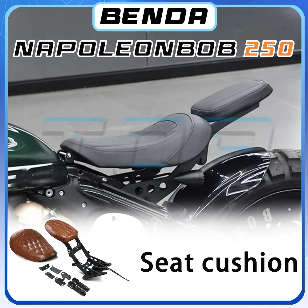 Convert Single Seat Cushion to Double Seat Cushion BENDA NAPOLEON BOB 250 Folding Rear Seat Napoleon Bob250