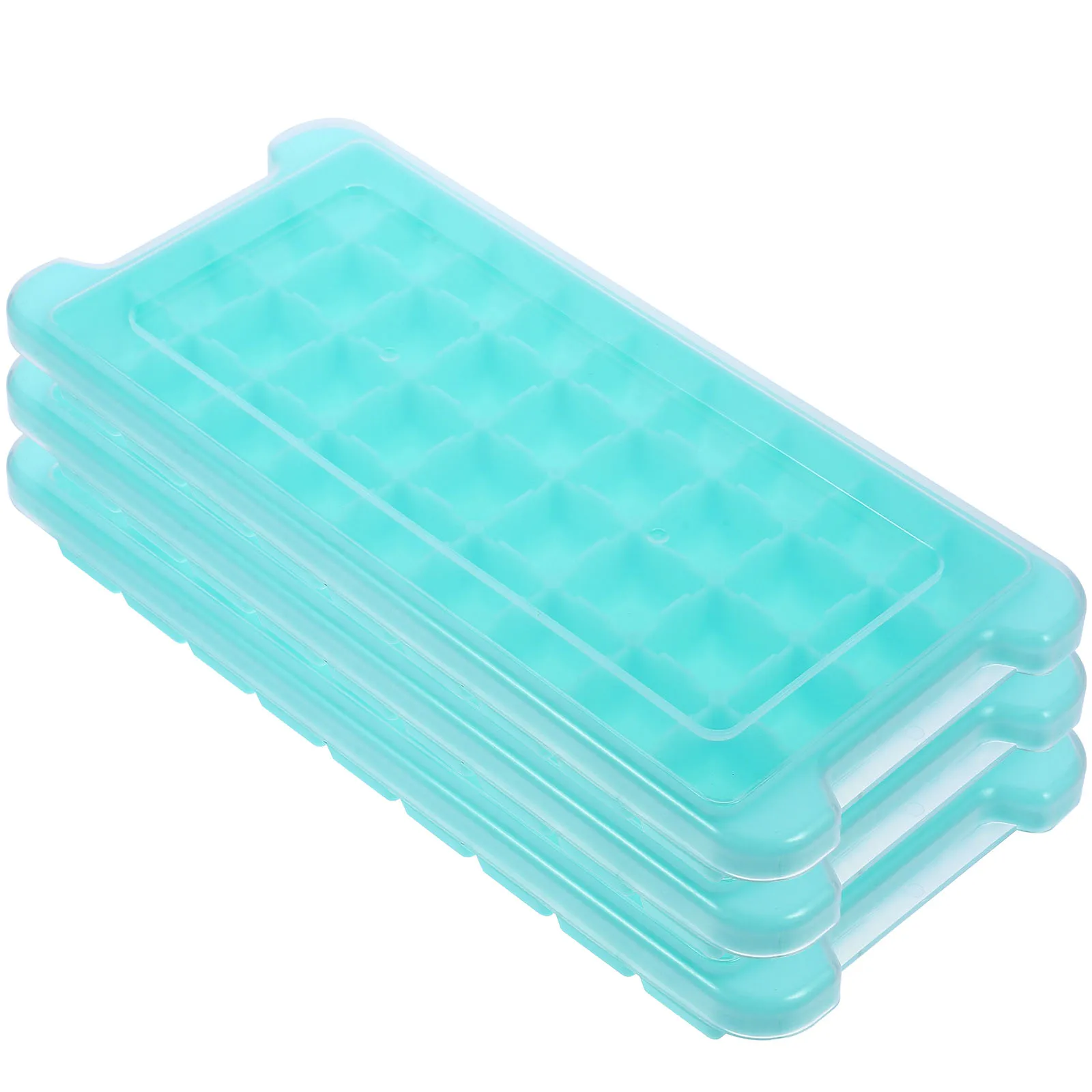 

3pcs Diy Molds Lid Beverage Kitchen Bar House Silicone Tray Cube Ice Mold Ice Cube Making Mold Tray Tools