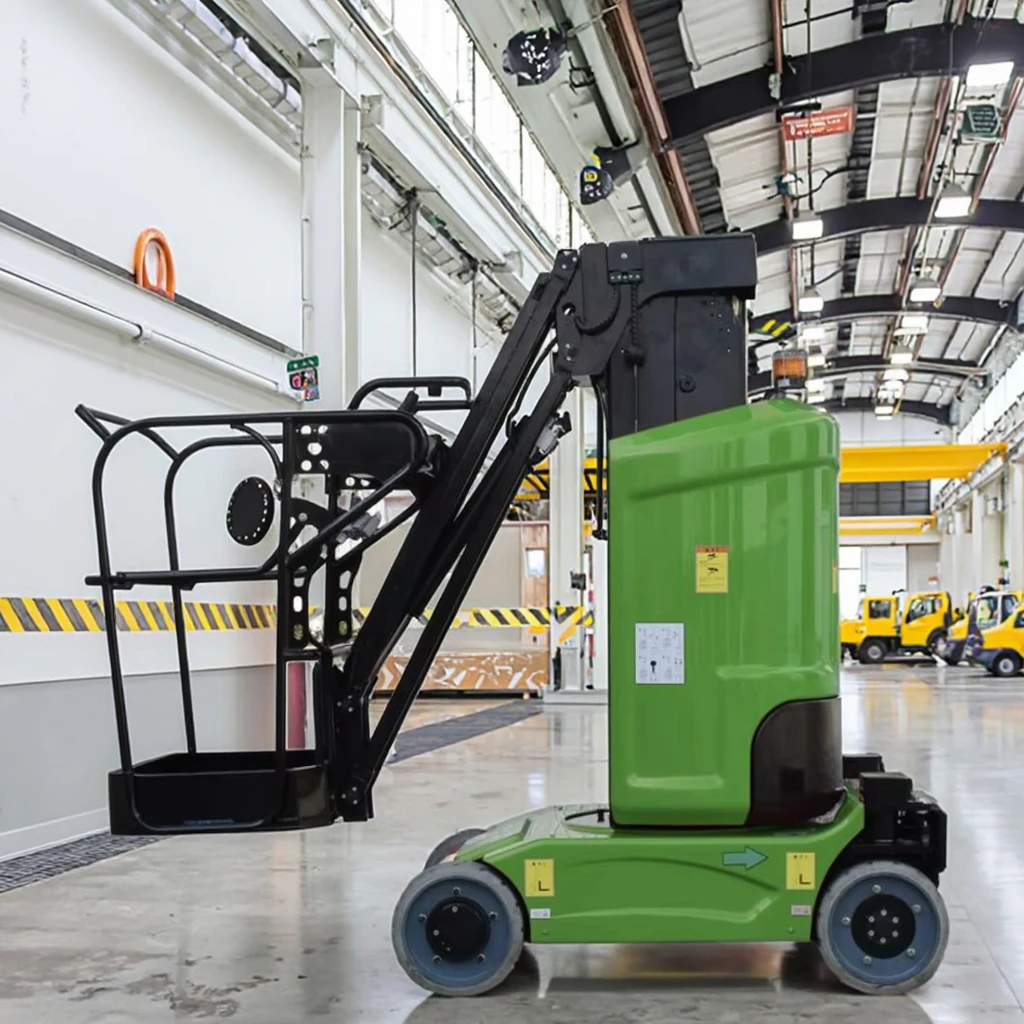 Hydraulic Vertical Mast Lift For Warehouse Maintenance Work Cargo Platform Car Lift 360 Rotation Competitive Pricing