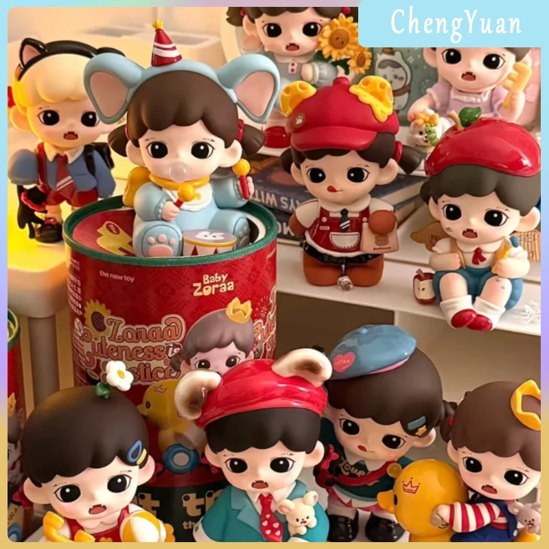 

New Genuine Baby Zoraa Cuteness Is Justice Series Blind Box Cute Figurines Collection Desktop Ornament Fashion Trend Gift