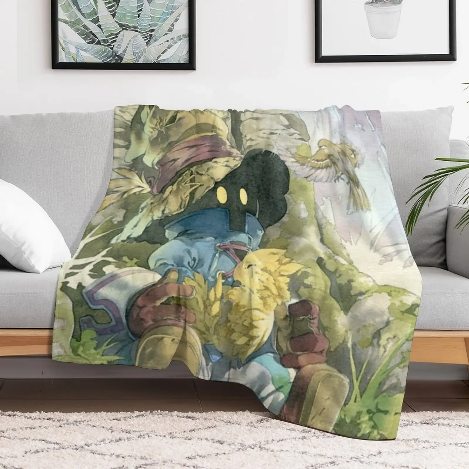 Vivi Rain Throw Blanket Soft Plush Blanket as Housewarming Gift
