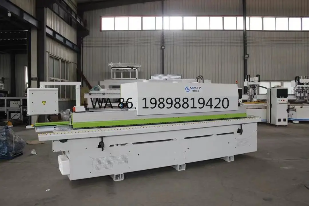 Wood CNC Edge Bending Machine with Trimmer for Door and Cabinet Automatic Woodworking PVC MDF
