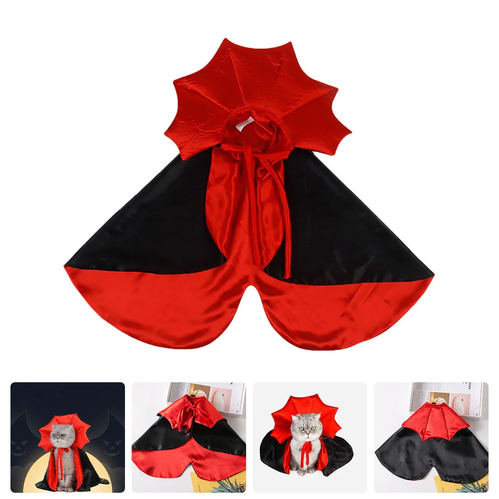 

Halloween Cape Cat Accessory The Wear-resistant Dog Costume Reusable Cloth Lovely