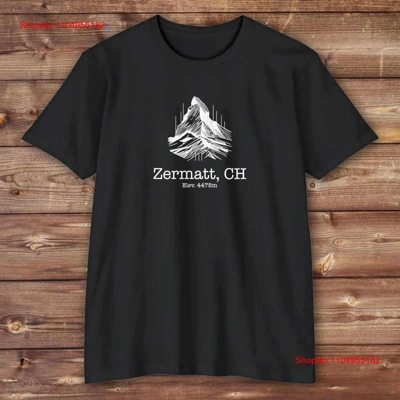 

Футболка Zermatt Matterhorn Elevation Celebrate the Circonic Swiss Mountain Town, винтажная стираная дышащая эластичная мягкая стильная футболка