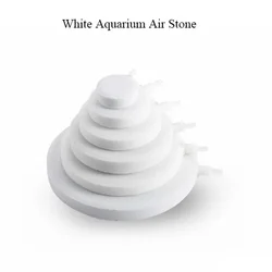 White 4cm Fish Tank Aquarium Air Stone Oxygen Aerator Increasing Air Bubble Pond Pump Hydroponic Oxygen Supply Stone