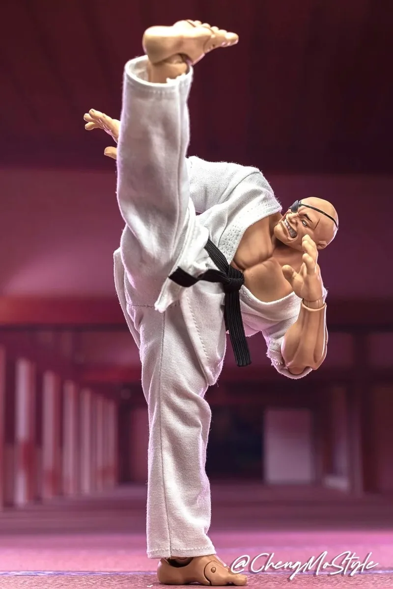 Auf Lager Originalsturm Spielzeug 1/12 Skala Fang Blade Yujiro Hanma Doppio Orochi Action Figur Modell Sammeln Spielzeug