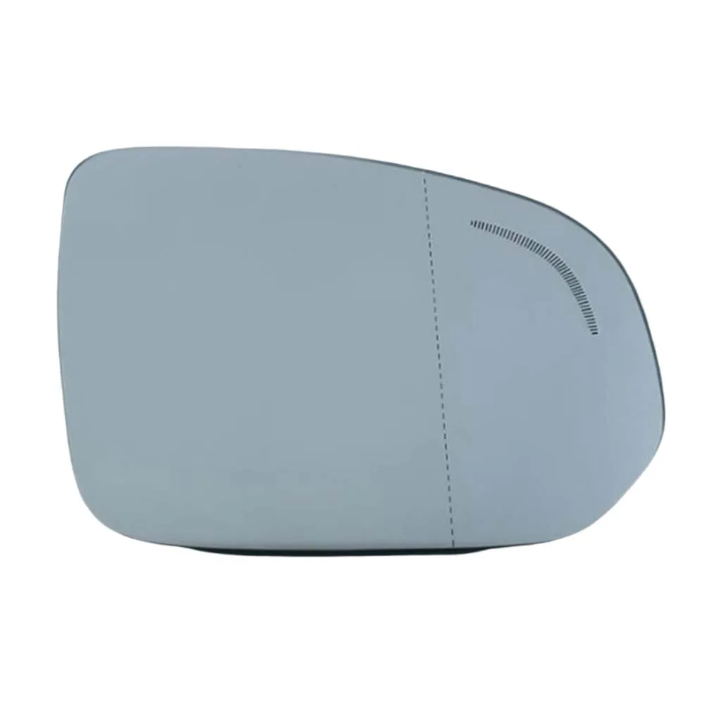 عدسة مرآة الرؤية الخلفية ساخنة بزاوية واسعة للسيارة فولفو XC60 2018 2019 2020 2021 2022 2023 مع ملحقات نموذج علامة النقطة العمياء