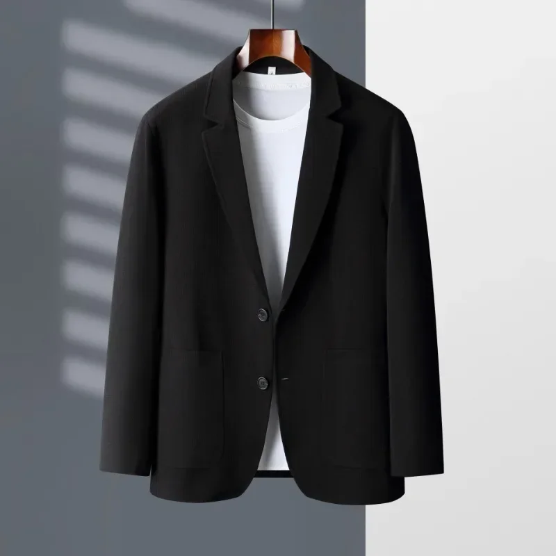 Men\'s Thin Casual Spring Autumn Plus Size Formal Jackets 2024 New Arrivals Male Business Korean Fashion Mens Blazer Jacket