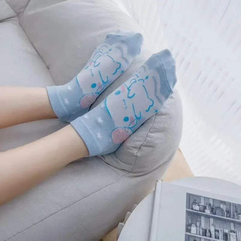 Innovative and Cute Women's Cartoon Short Socks Are High-Quality Comfortable Soft and Breathable Gift Socks