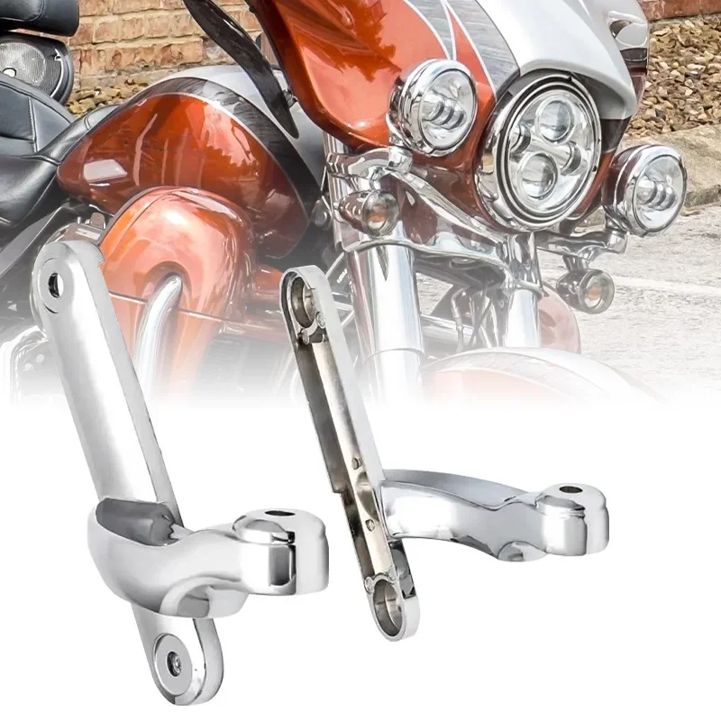 Voor Harl-ey Extra Verlichting Extra Verlichting Beugels Mistlamp voor Ha-rley Cvo Street Glide Flhx 2006-2020 Frame Onderdelen