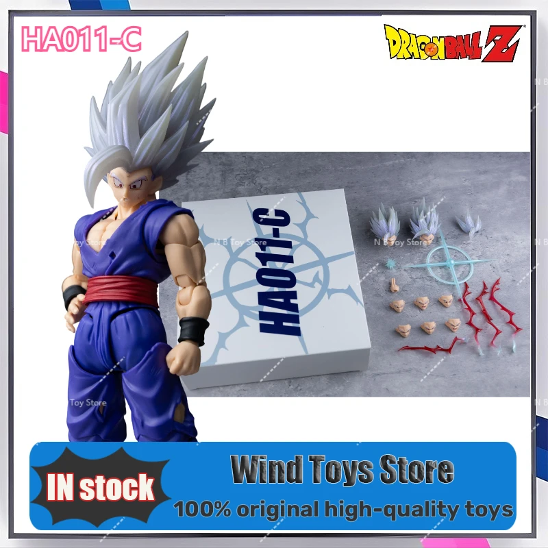 Verzending in mei Originele HA HM AIR Studio Dragon Ball HA011 A B C Beast Gohan Adapt To Gohan 1/12 Actiefiguur Verzamel Cadeaus