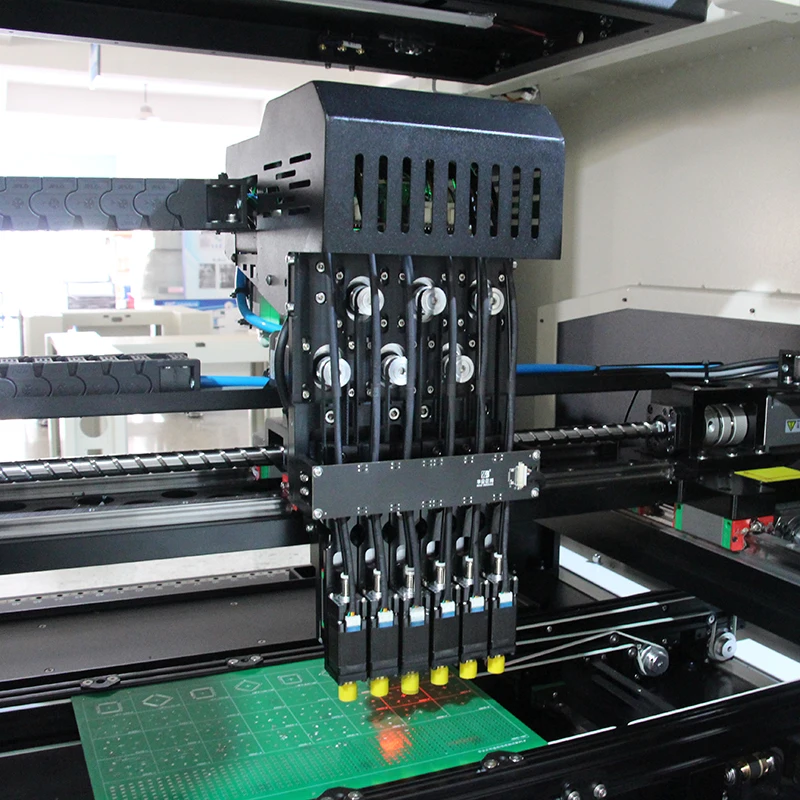 BC-6Y LED Pick and Place Machine, 6 Head Machine, Produção Smt, Totalmente Automático, Montagem Smd, Chip Mounter