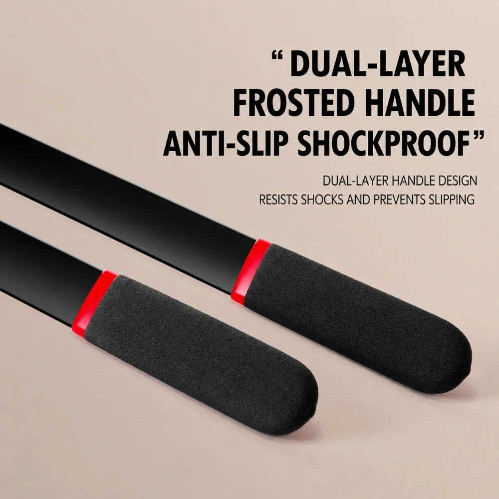 Safe Teaching Pointer Stick Non-hurting Flexible Discipline Ruler with Anti-slip Handle Home Education Stick Home Education