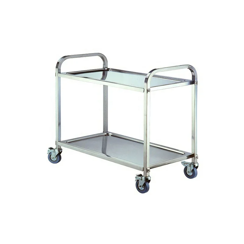 Item Trolley Commercial Catering Equipment Stainless Steel Serving Trolley For Hotel and Restaurant Supplies